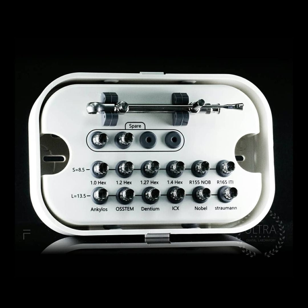Universeller Dentalimplantat-Schraubendreher und prothetische TorqueBox