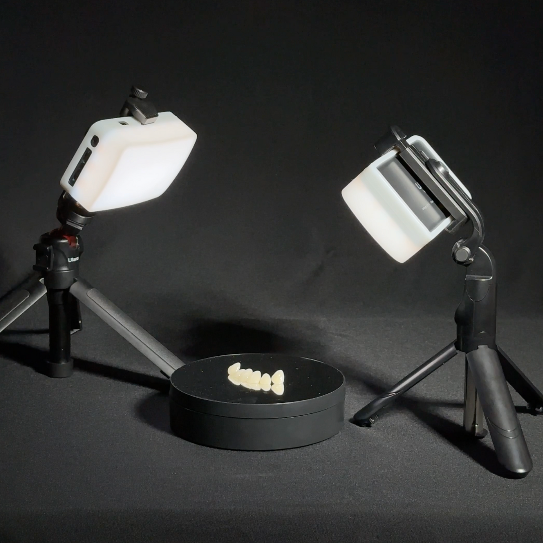 Kit móvil para fotografía macro dental y de sujetos