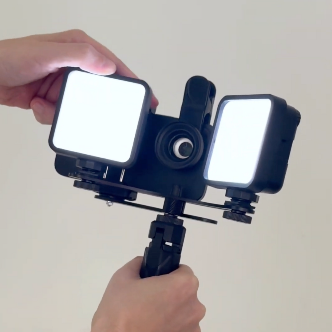 NEW! Dentiphoto Mobile Twin Light for Dental Photography