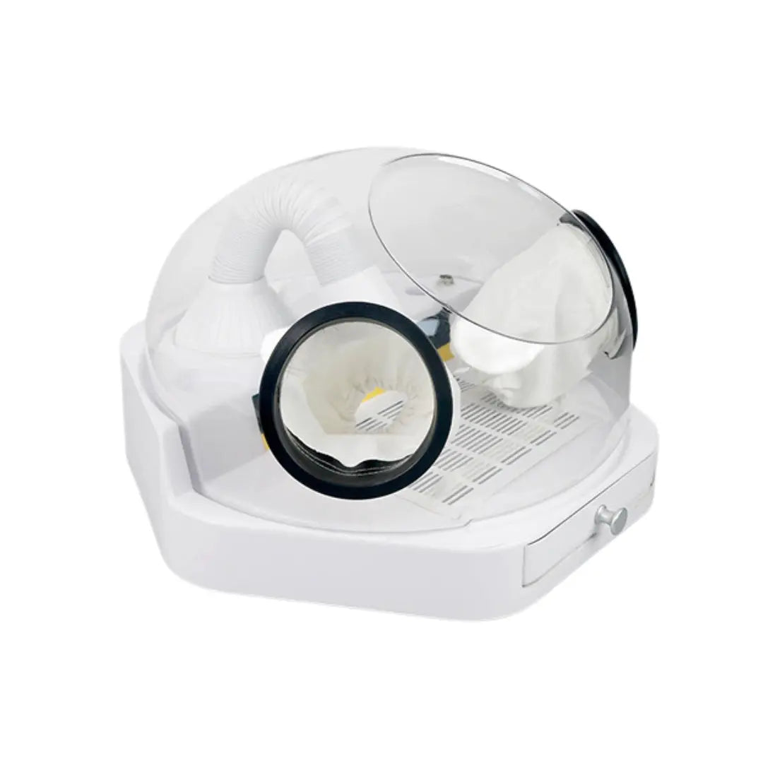 Dust-Free Polishing Station with Built-In Micromotor and Suction Dentigear