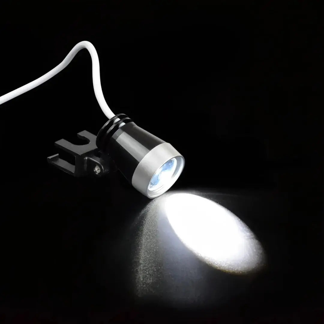 Dental Loupes with LED Headlight – Premium Optical Kit Dentiphoto