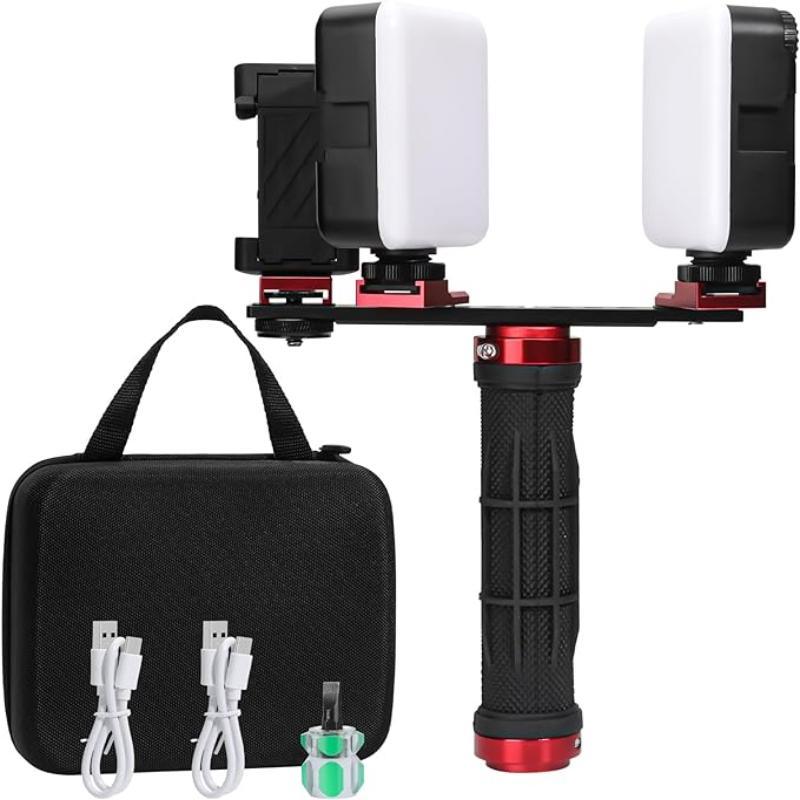 Twin Light For Mobile Dental Photography and Accessories