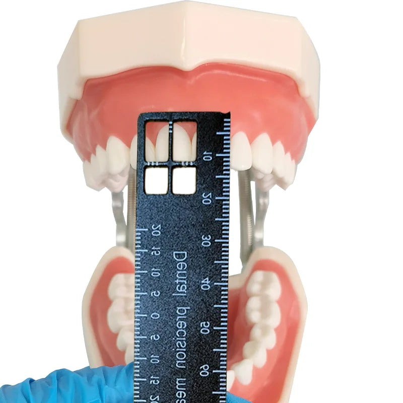 Regla de medición de precisión dental