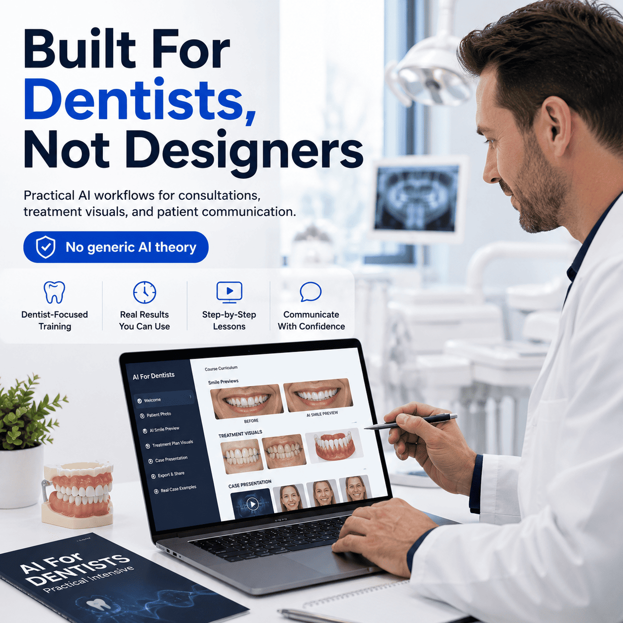 Online-Kurs: KI-gestütztes Zahnmedizinisches Intensivtraining: Smile Design & Behandlungspräsentation