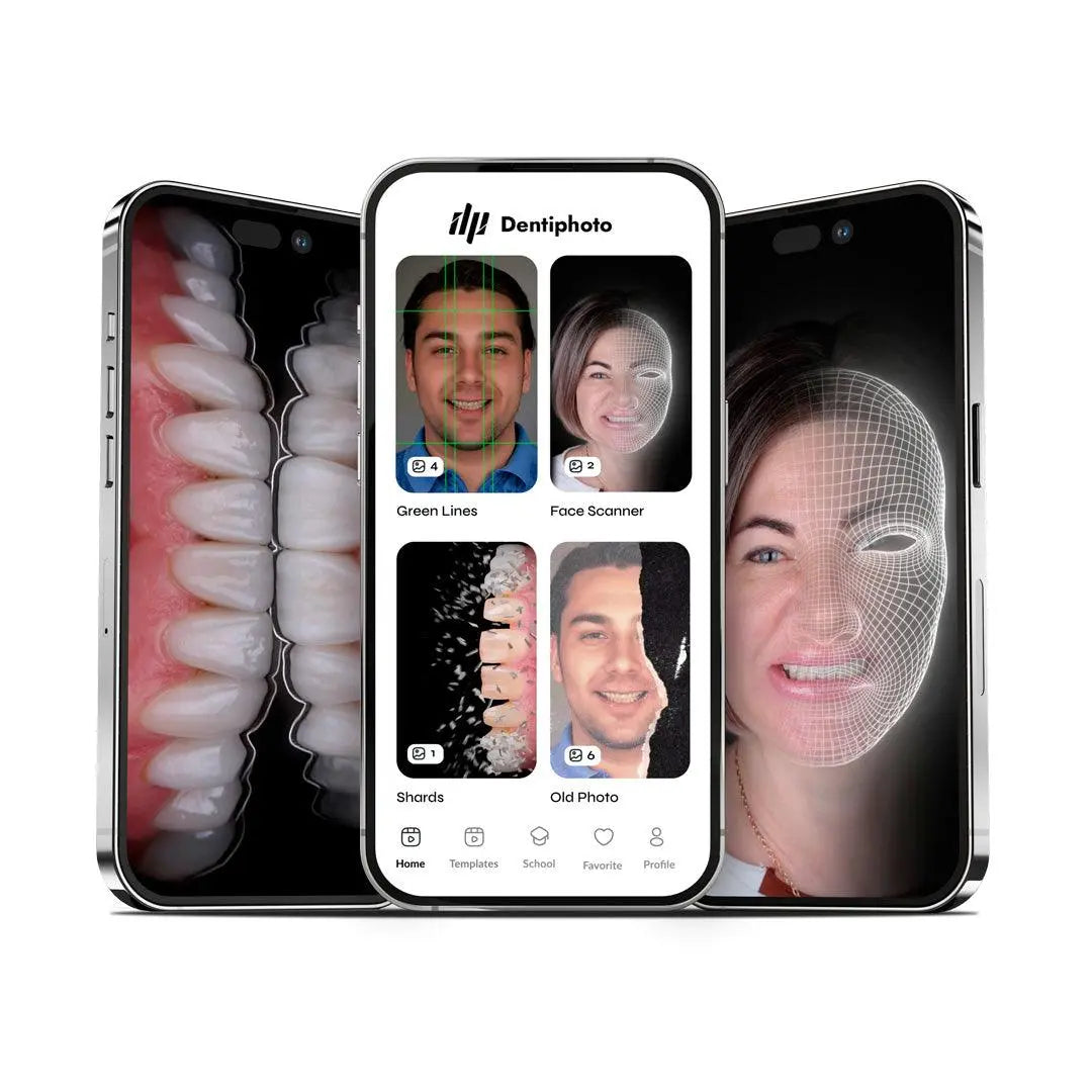 Mega Set! Courses on Dental Photography and Marketing (English) + 25 credits in the Dentiphoto app Dentiphoto