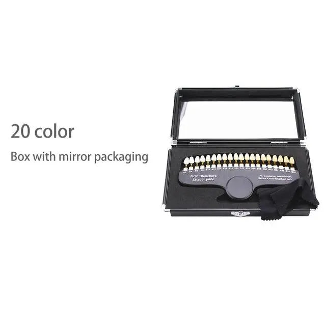 R-20 Teeth Whitening Shade Guide with Mirror Dentiphoto