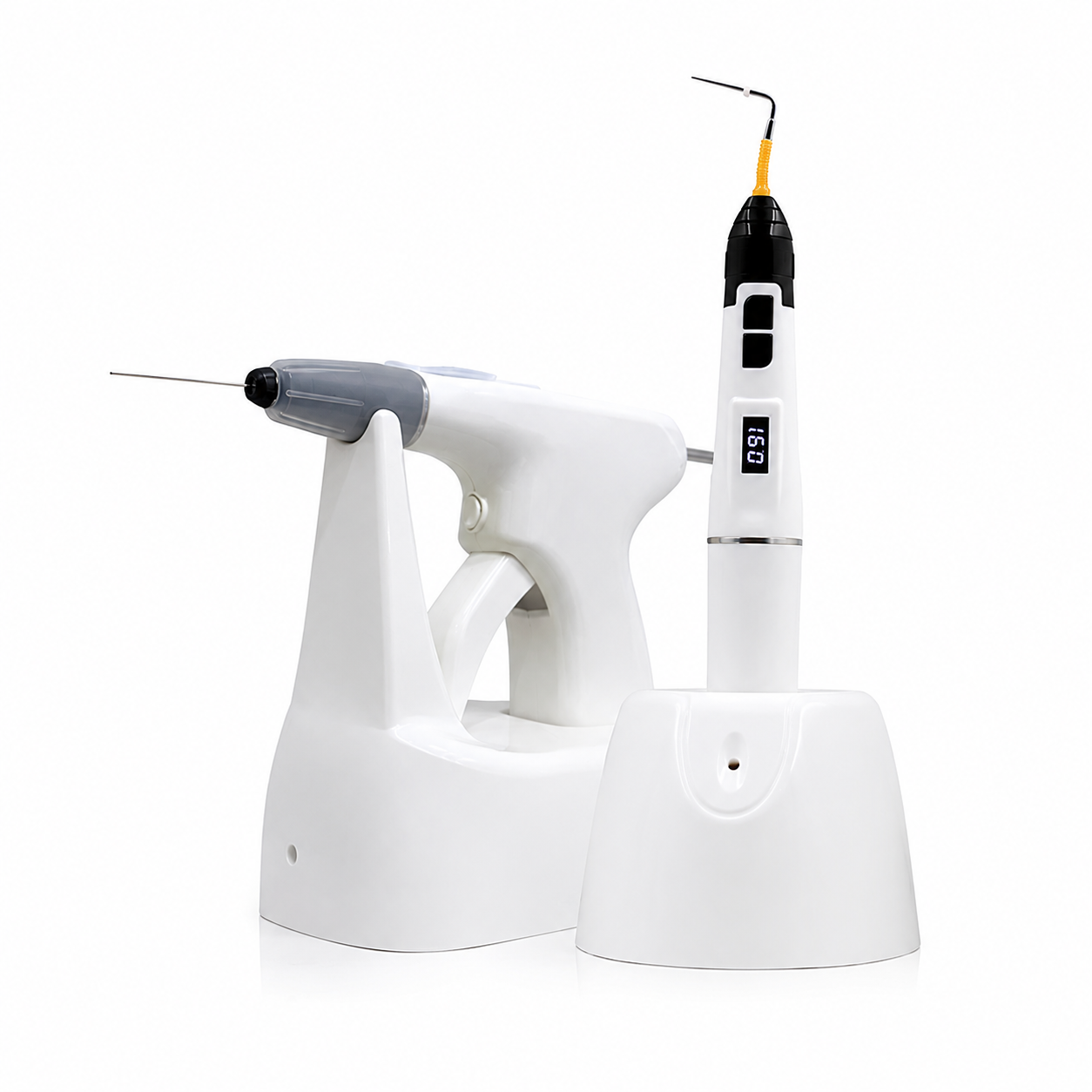 Dental 2-in-1 Endodontic Obturation System with Heat Pen & Gun