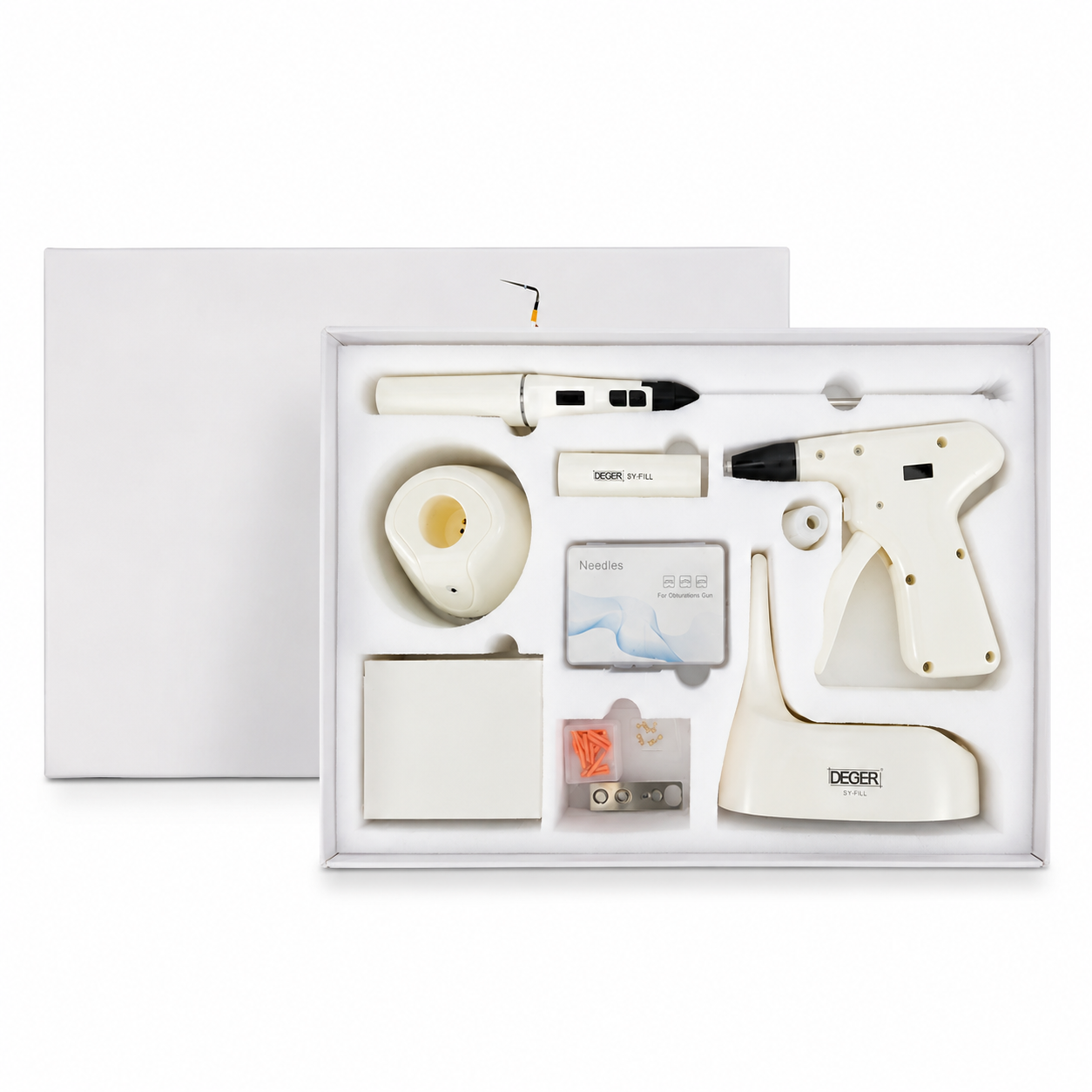 Dental 2-in-1 Endodontic Obturation System with Heat Pen & Gun