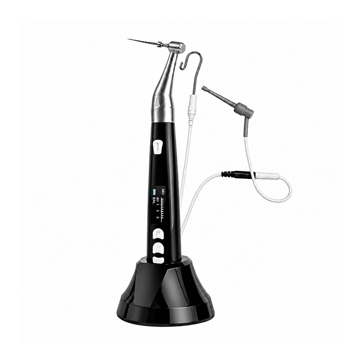 Cordless Dental Endo Motor with Integrated Apex Locator — Reciprocating and Rotary Modes, Real-Time Length Measurement