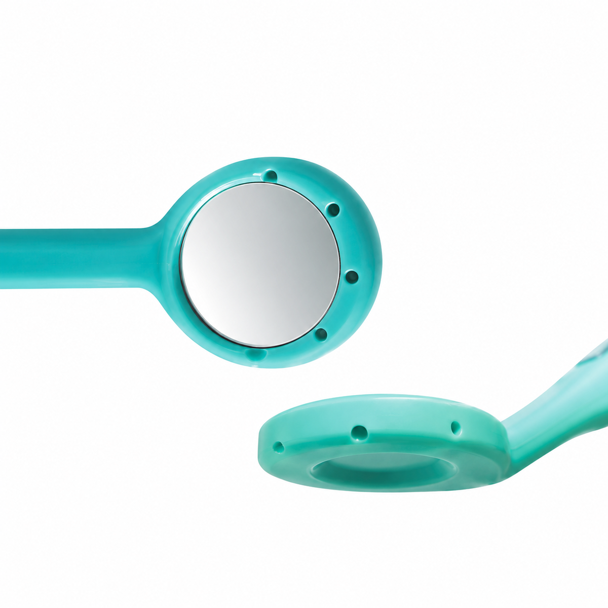 Dental Suction Mirror Kit – 2-in-1 Saliva Ejector with 50 Disposable Mirror Heads