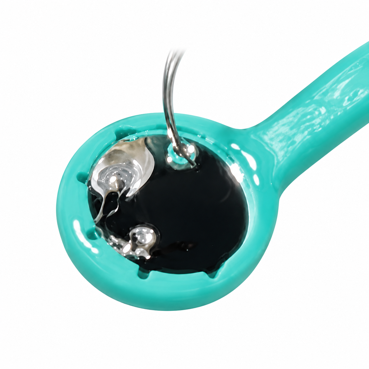 Dental Suction Mirror Kit – 2-in-1 Saliva Ejector with 50 Disposable Mirror Heads