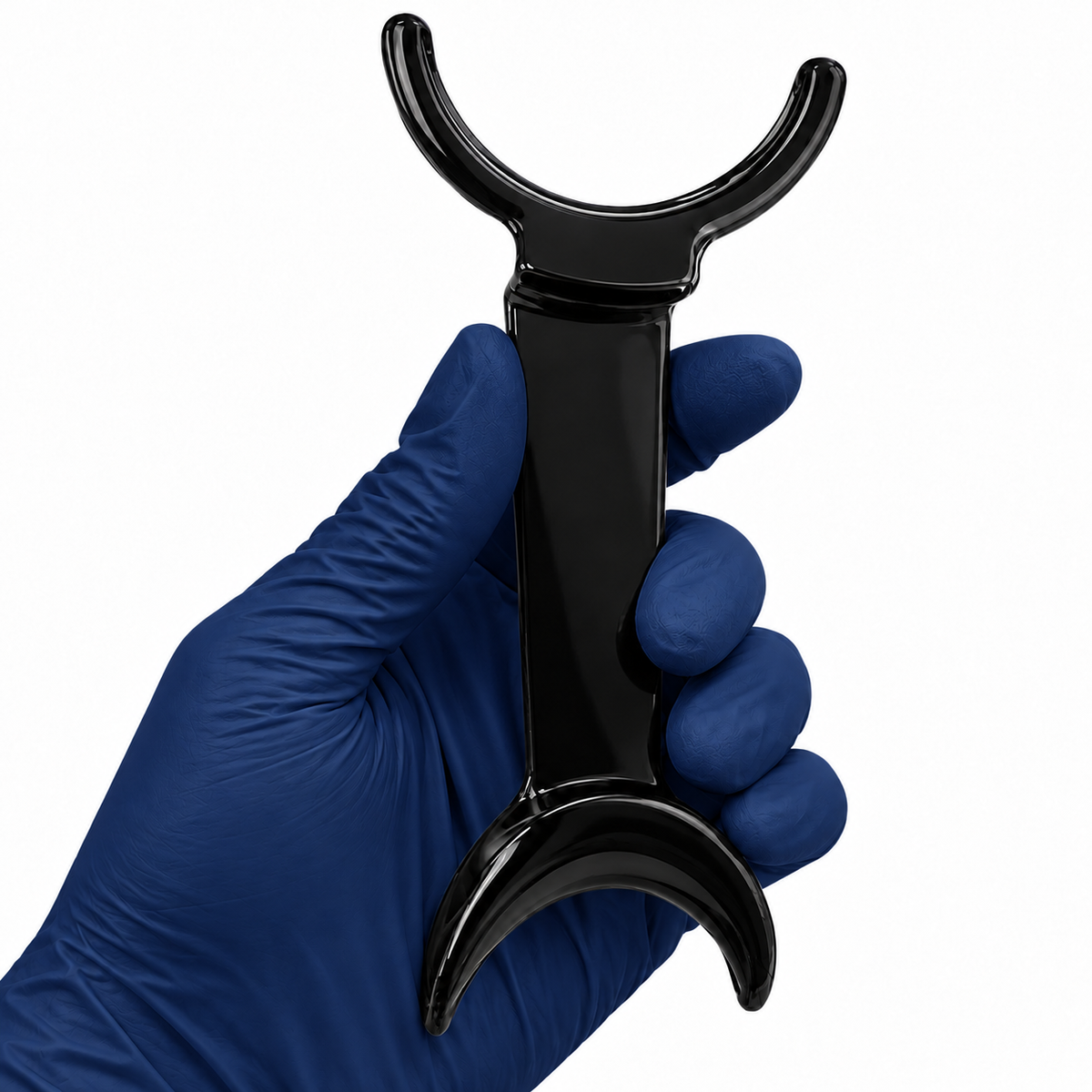 Retractor bucal de doble extremo para fotografía dental