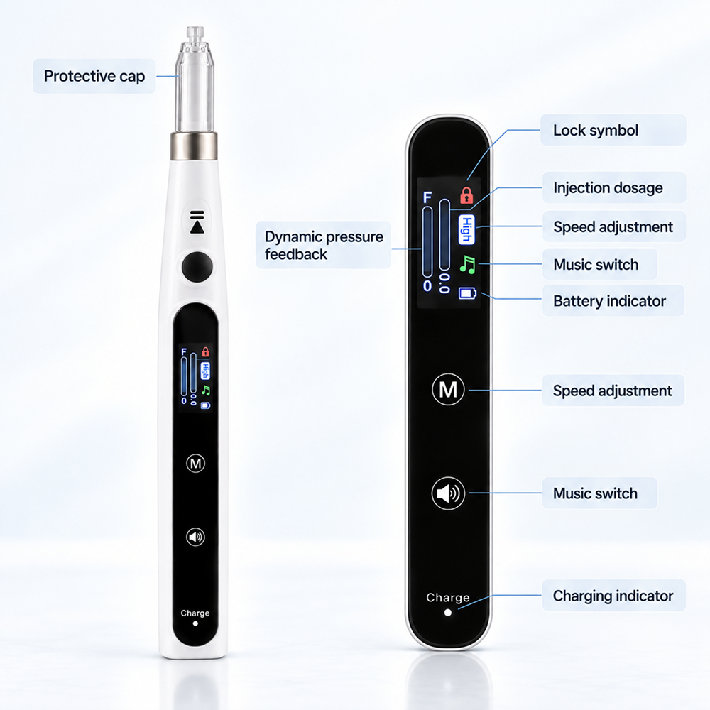 Electric Dental Anesthesia Pen – Precision Injection Control & 3 Modes