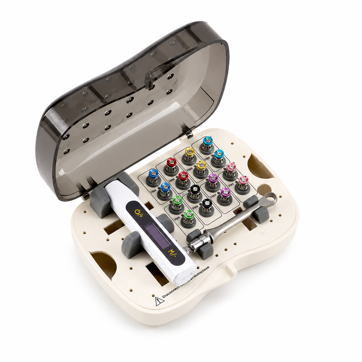 Electric Implant Driver with 16-Piece Prosthetic Set
