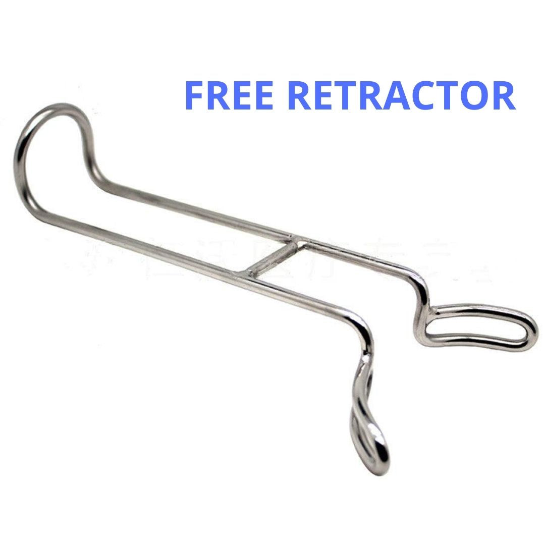 Anti-Fog Mirror for Dental Photography + FREE Retractor