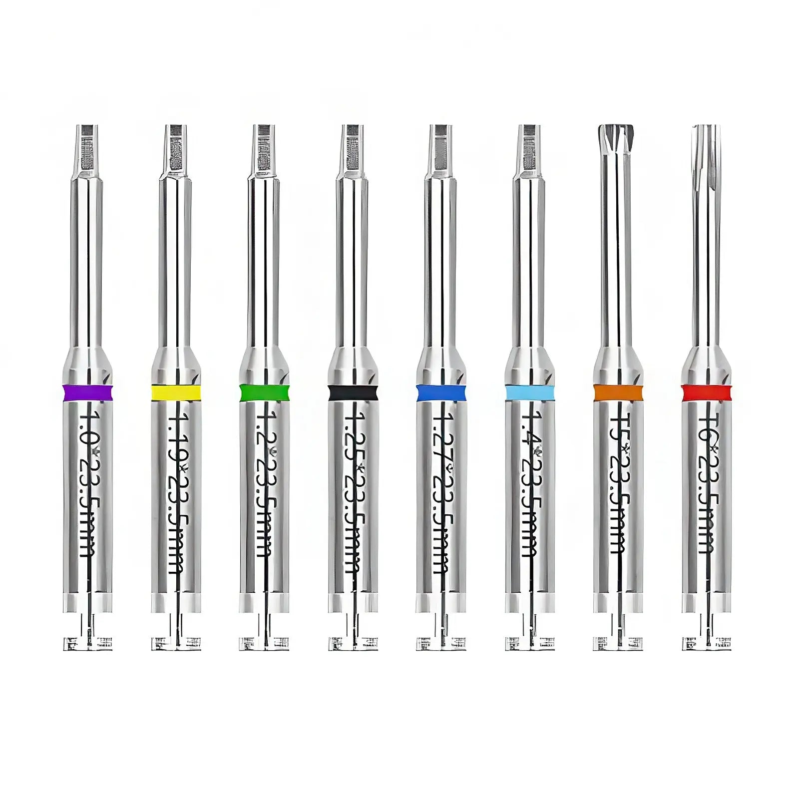 Universal Prosthetic and Implant Screw Removal Kits and Contra-Angle Torque Wrench with Adjustable Head Dentigear