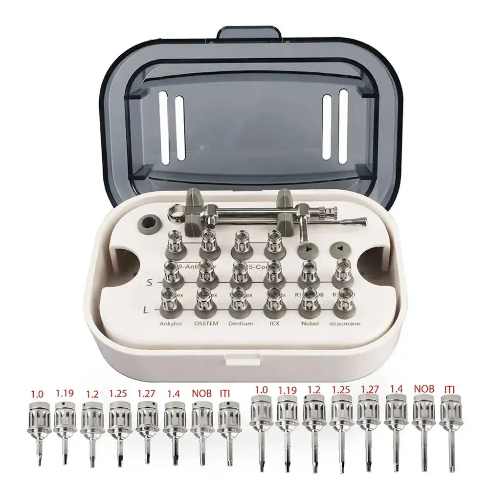 Universal Dental Implant Driver & Prosthetic TorqueBox Dentiphoto