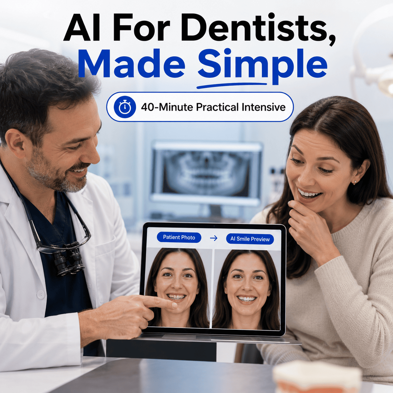 AI For Dentists: 40-Minute Practical Intensive