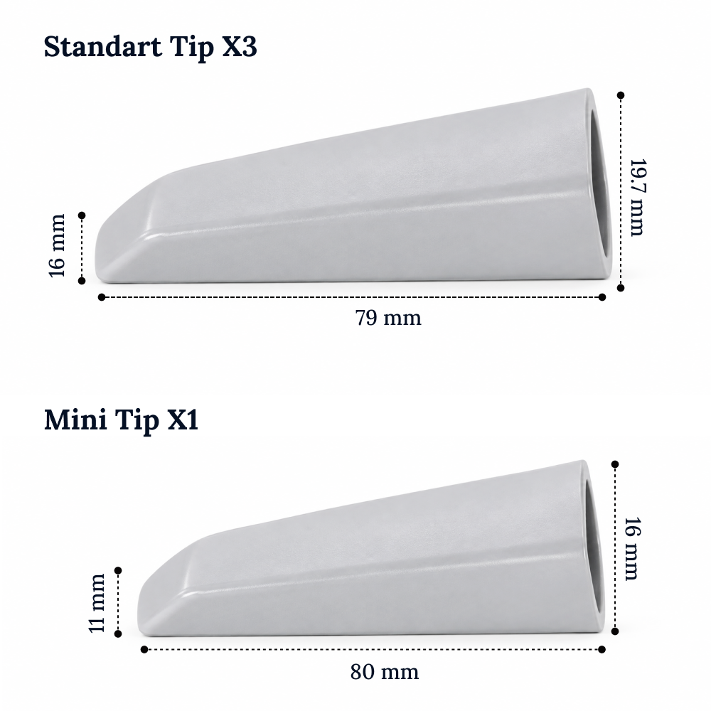 Intraoral Scanner Replacement Tips – Standard & Mini | Autoclavable