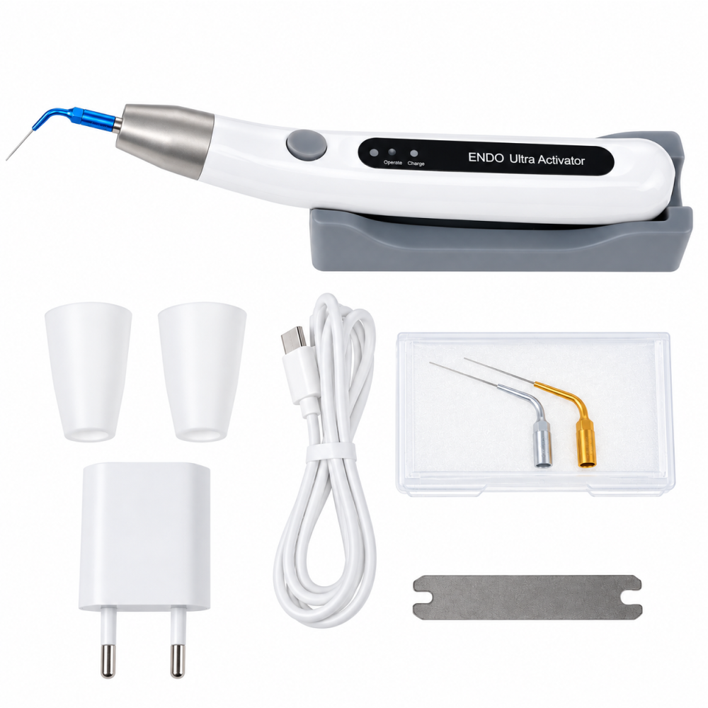 LED Endodontic Irrigation Activator Pro – 360° Illumination & Sonic Root Canal Cleaning