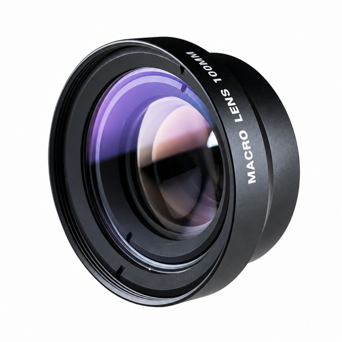 Objectif macro 100 mm pour photographie dentaire avec smartphone — objectif à clipser pour gros plans intraoraux