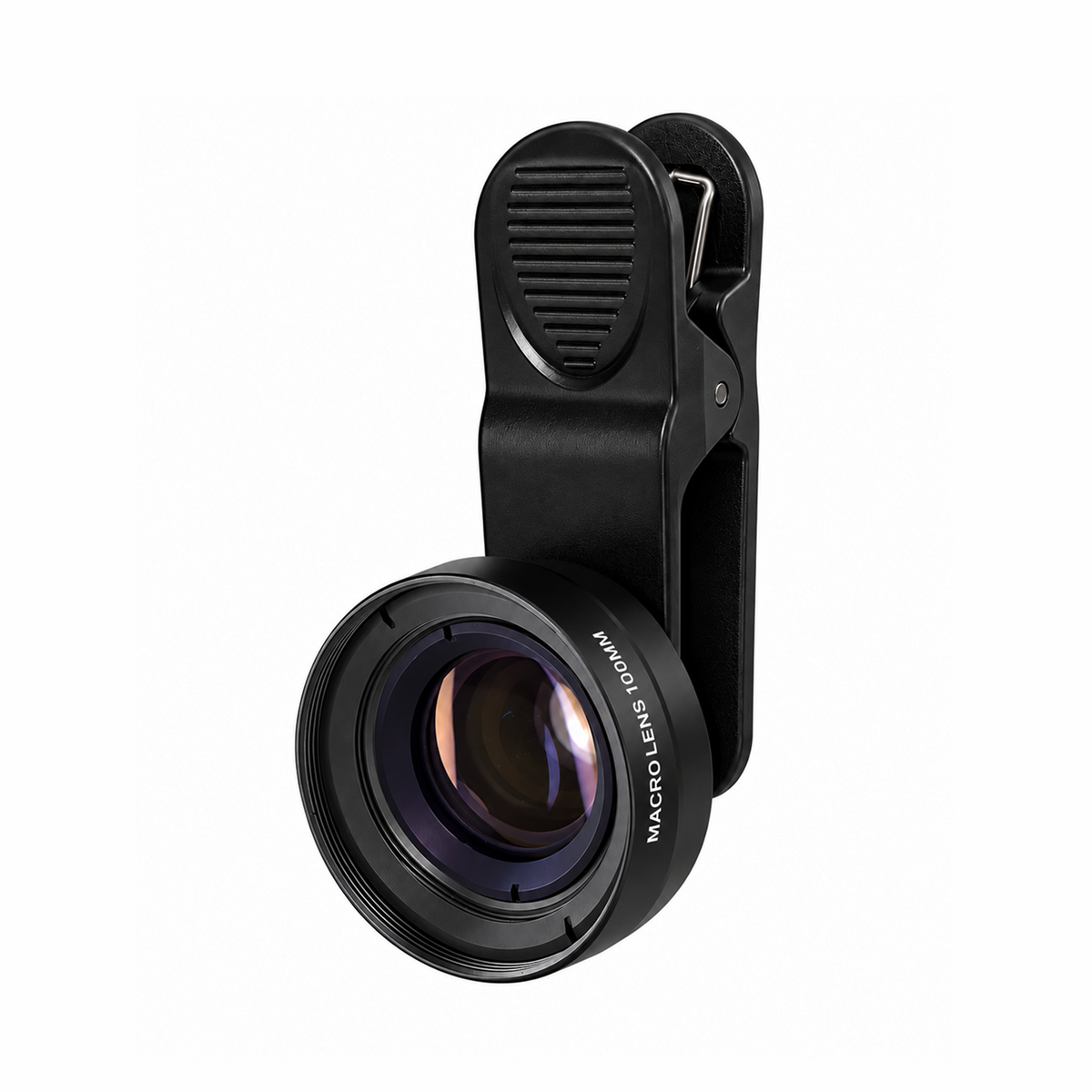 Objectif macro 100 mm pour photographie dentaire avec smartphone — objectif à clipser pour gros plans intraoraux
