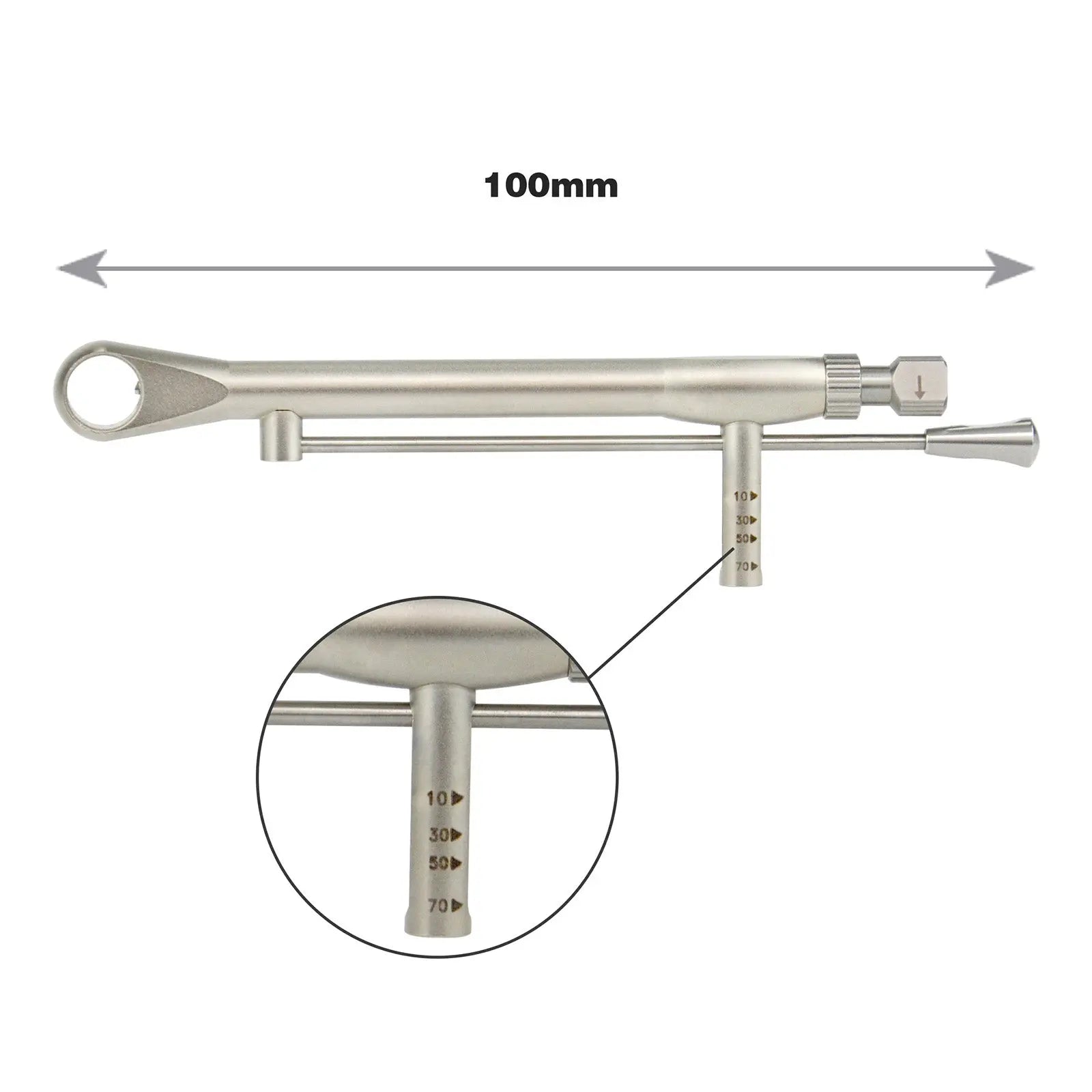 Universal Prosthetic and Implant Screw Removal Kits and Contra-Angle Torque Wrench with Adjustable Head Dentigear