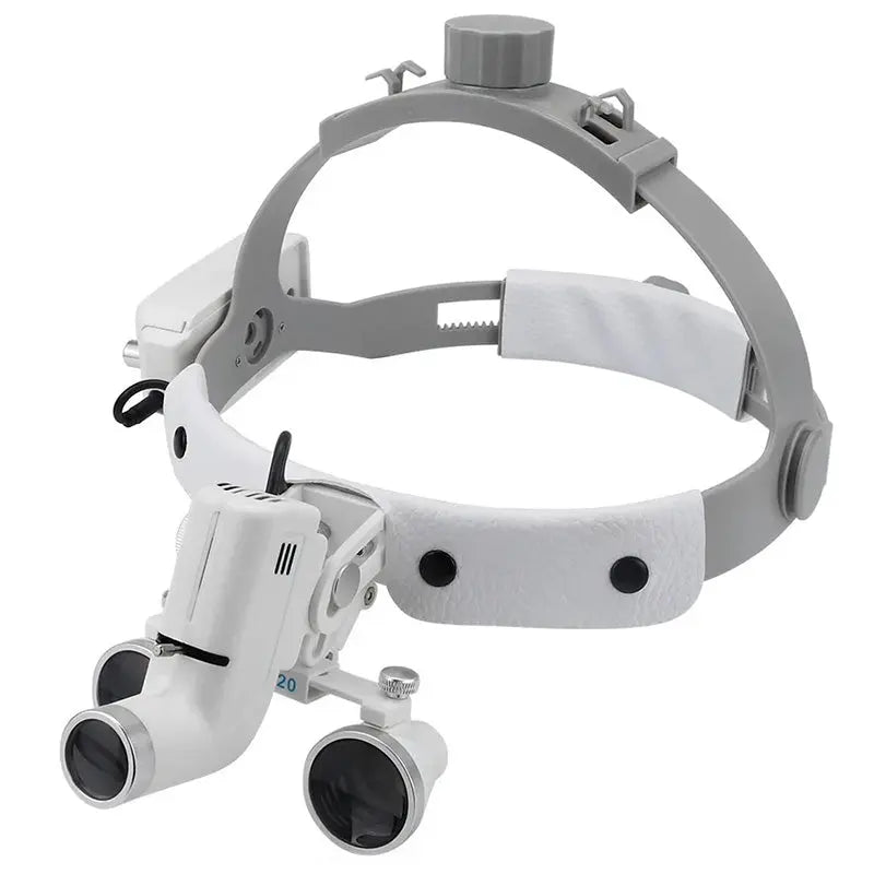 Dental Surgical Loupes 2.5X/3.5X with 5W LED Headlight Dentiphoto
