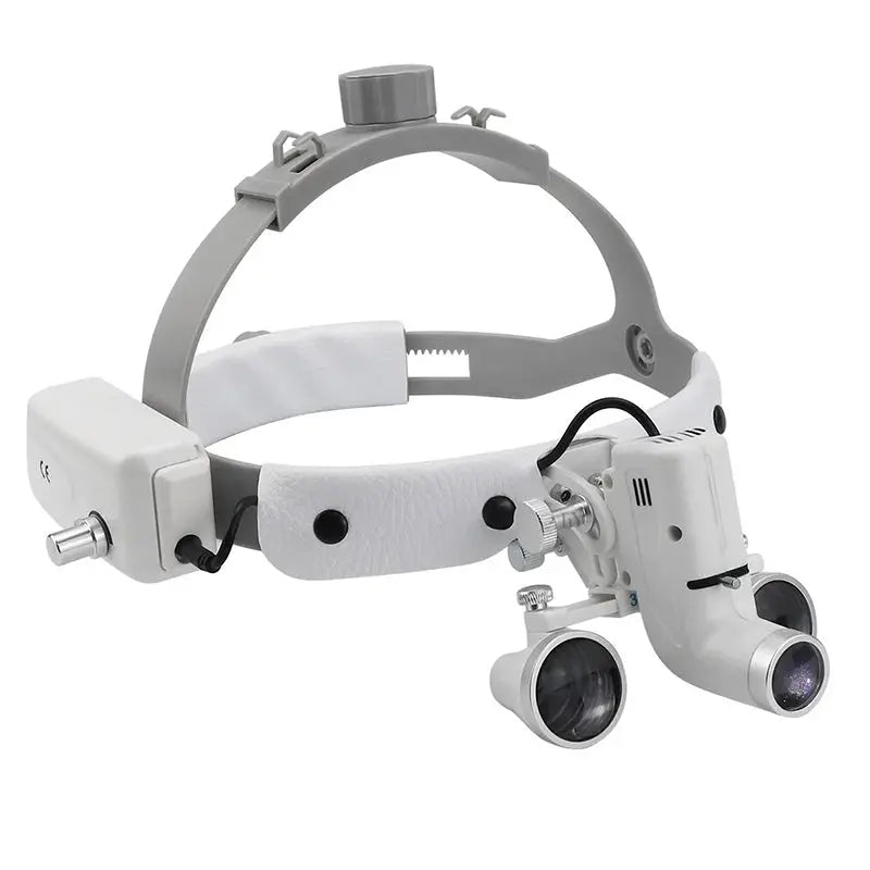 Dental Surgical Loupes 2.5X/3.5X with 5W LED Headlight Dentiphoto