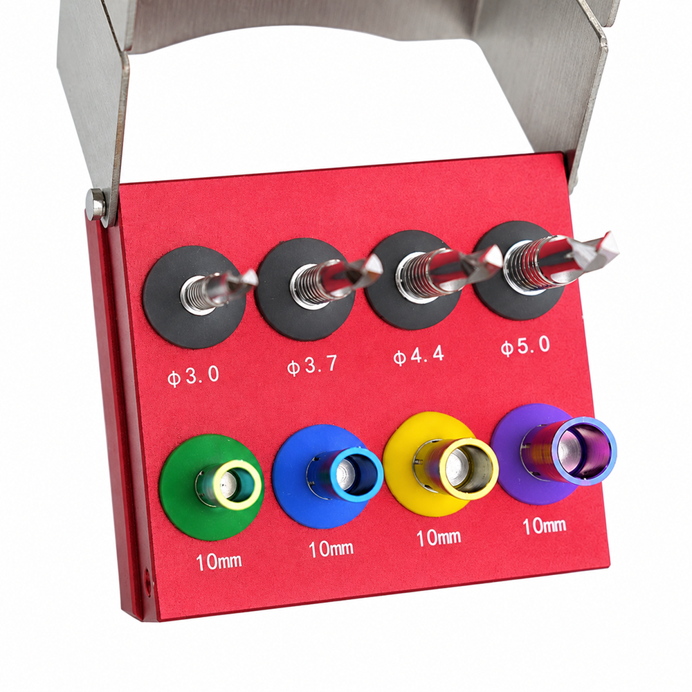 Professional Dental Bone Harvesting Kit – 4-Size Precision Drill System