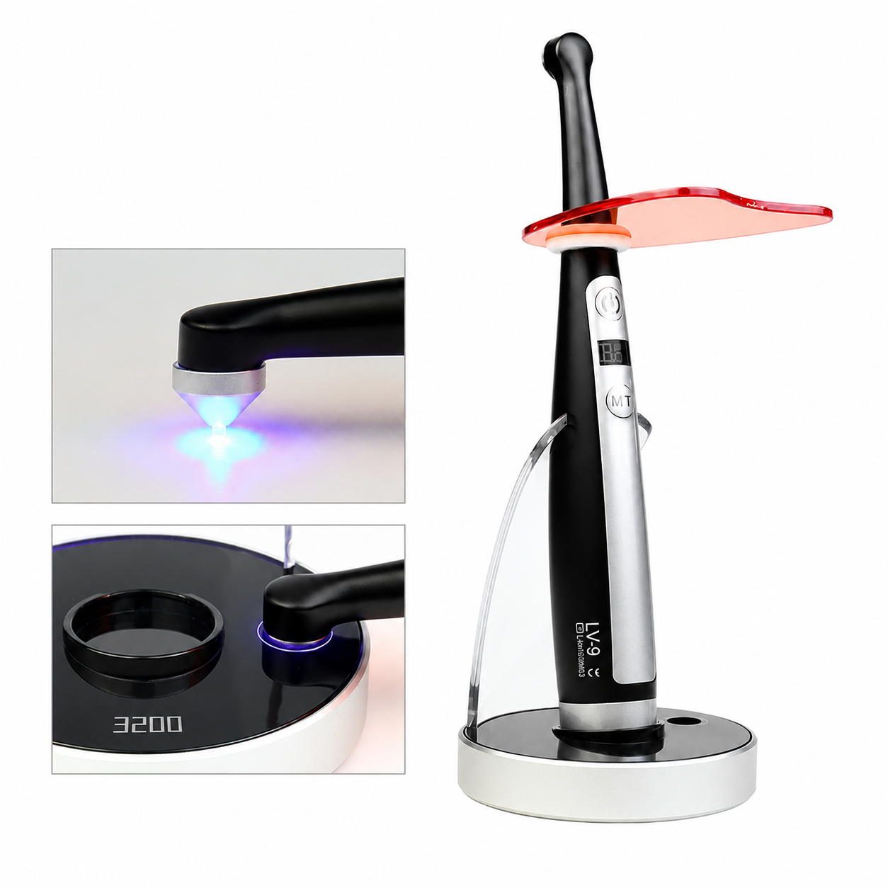 Professional Dental LED Curing Light with Caries Detection