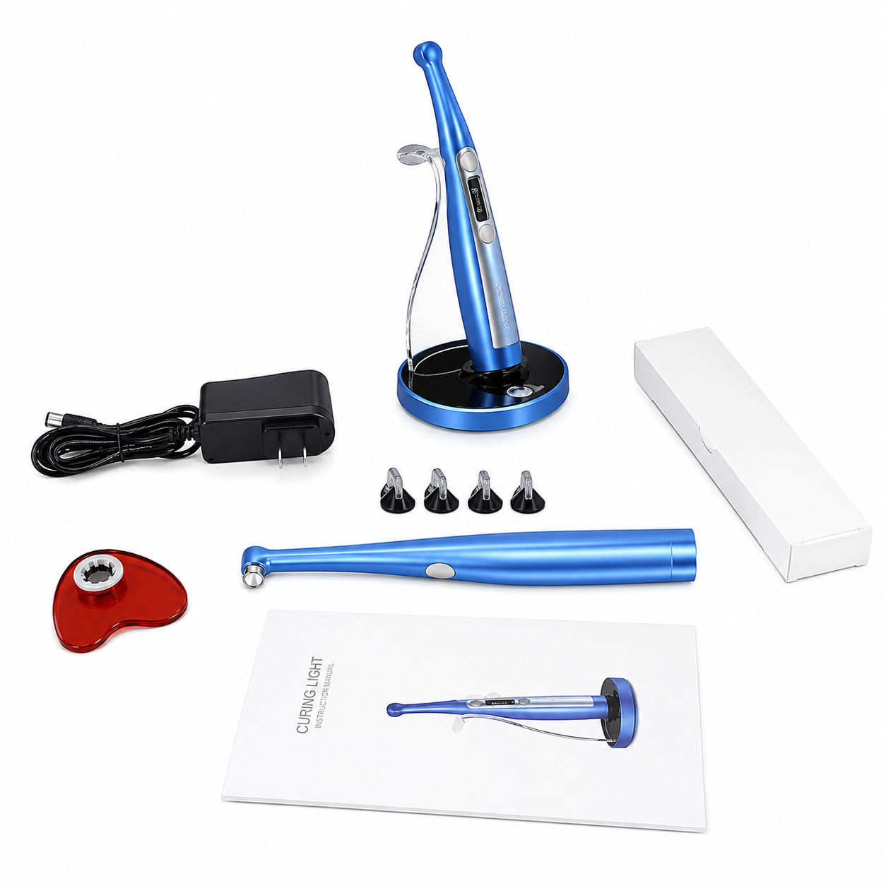 Professional Dental LED Curing Light with High-Intensity Turbo Curing