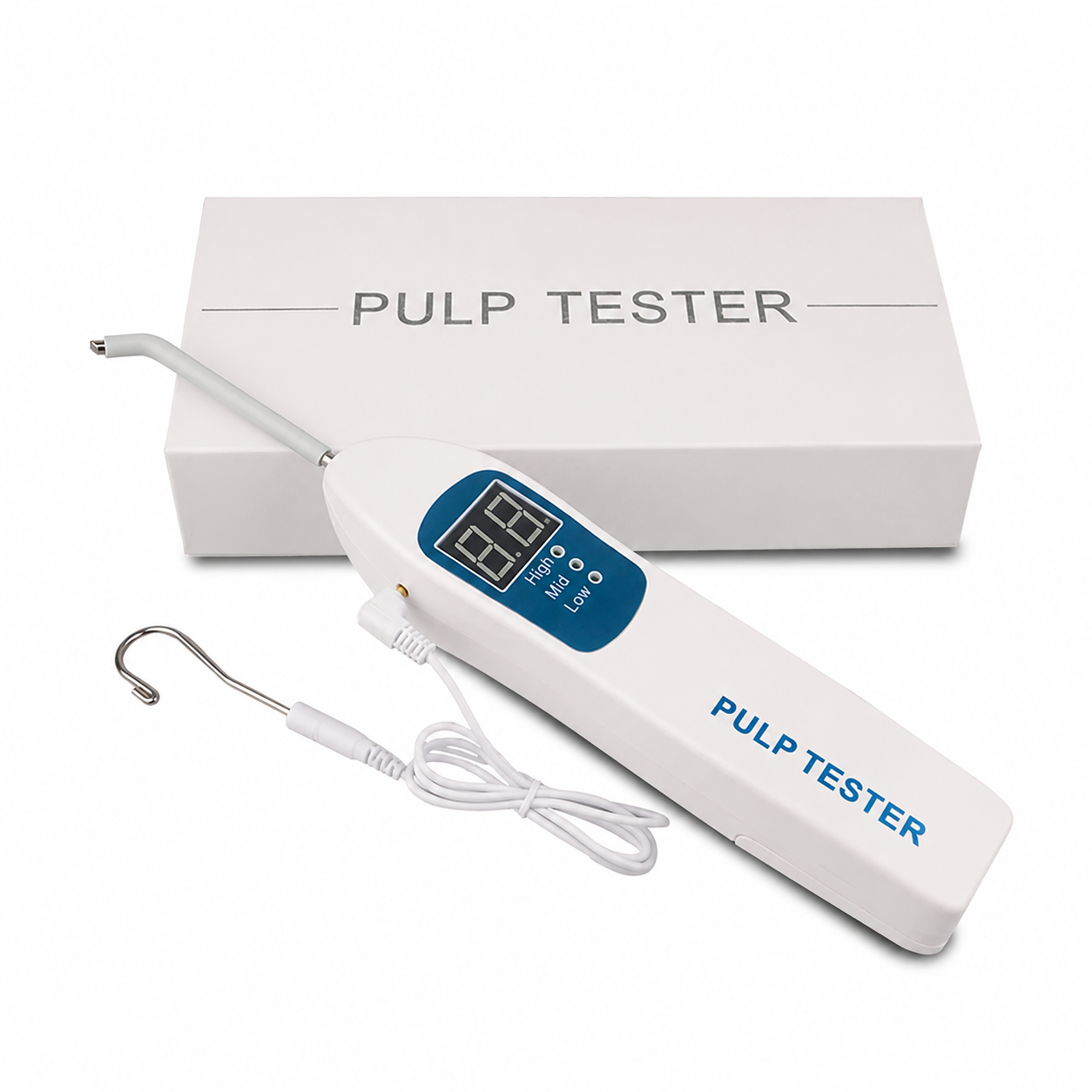 Professional Dental Pulp Vitality Tester HYG-RC86 – Digital Electric Tooth Nerve Tester