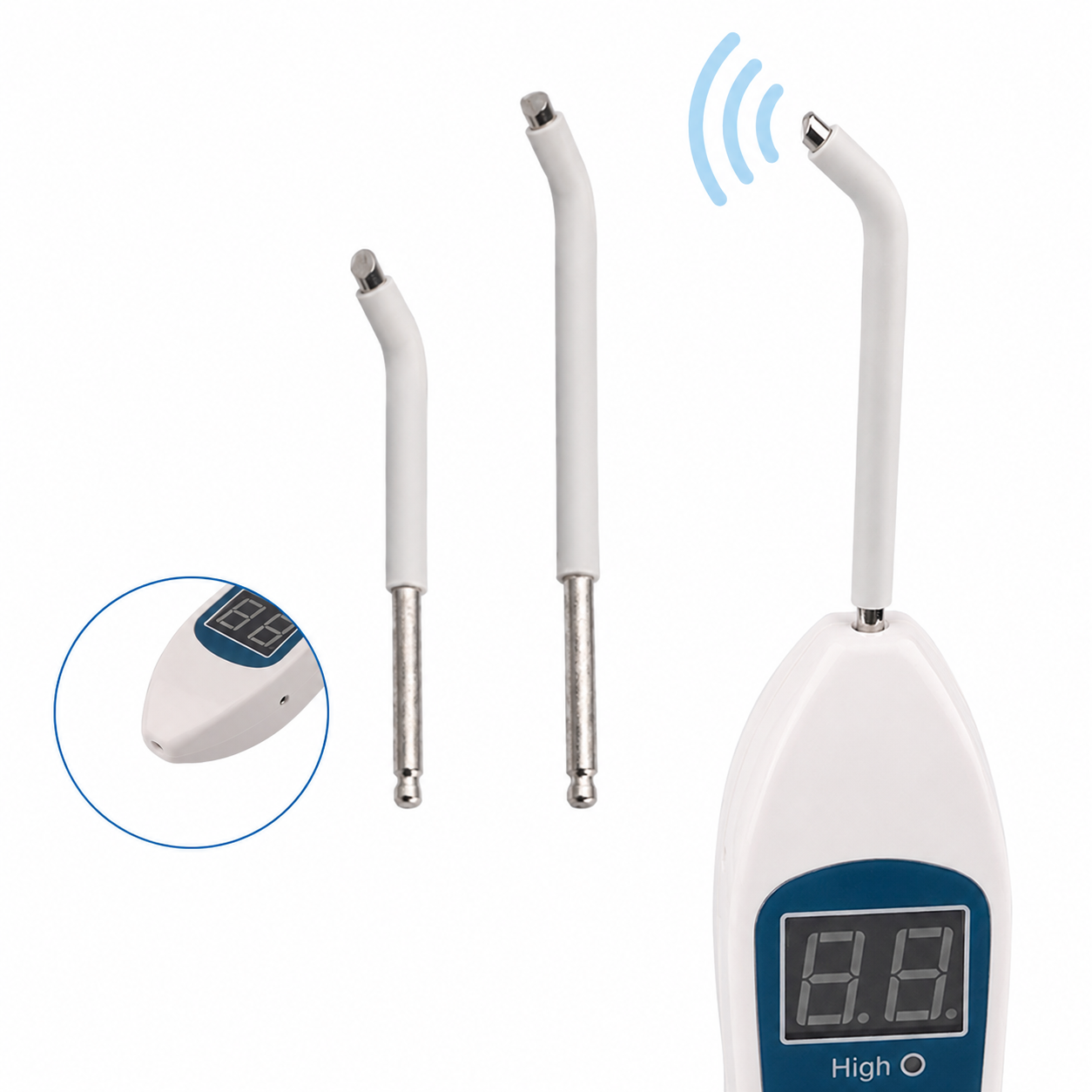 Professional Dental Pulp Vitality Tester HYG-RC86 – Digital Electric Tooth Nerve Tester