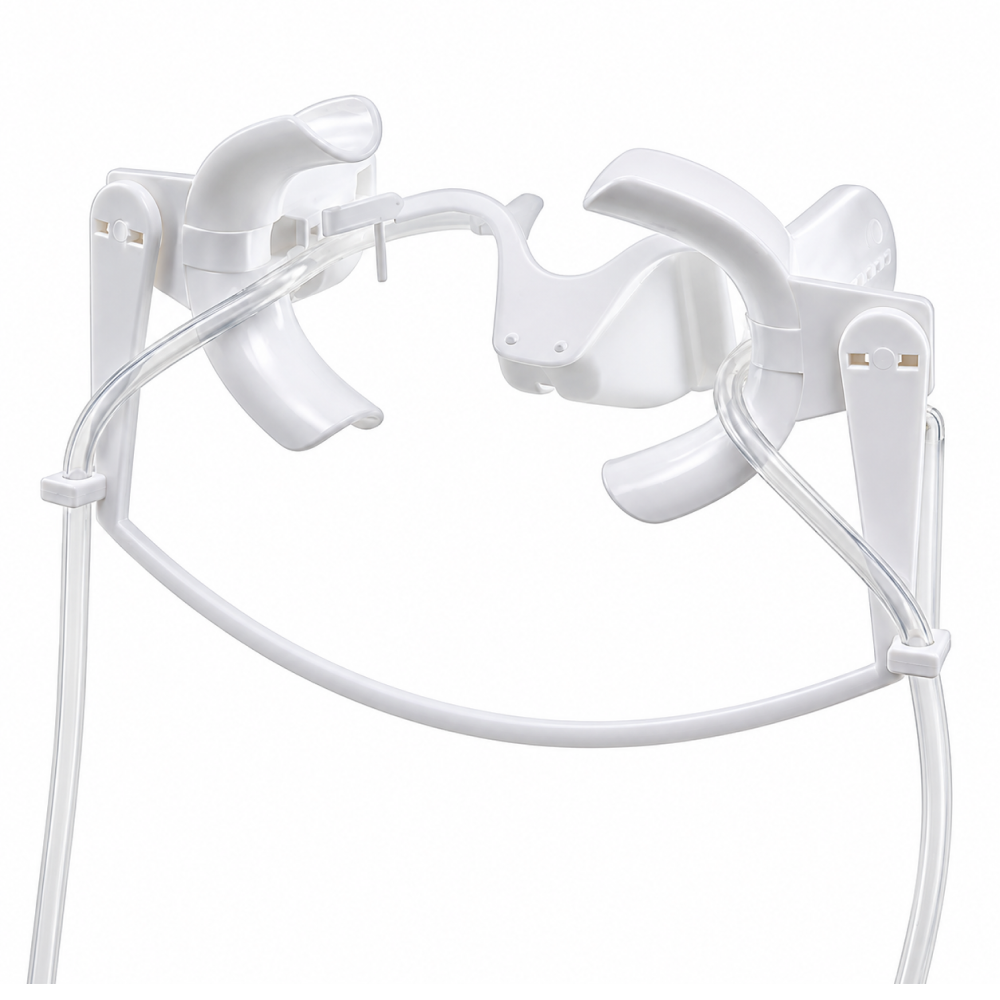 Sistema Retractor NOLA Cheek con Protector Lingual y Set de Cánula de Succión