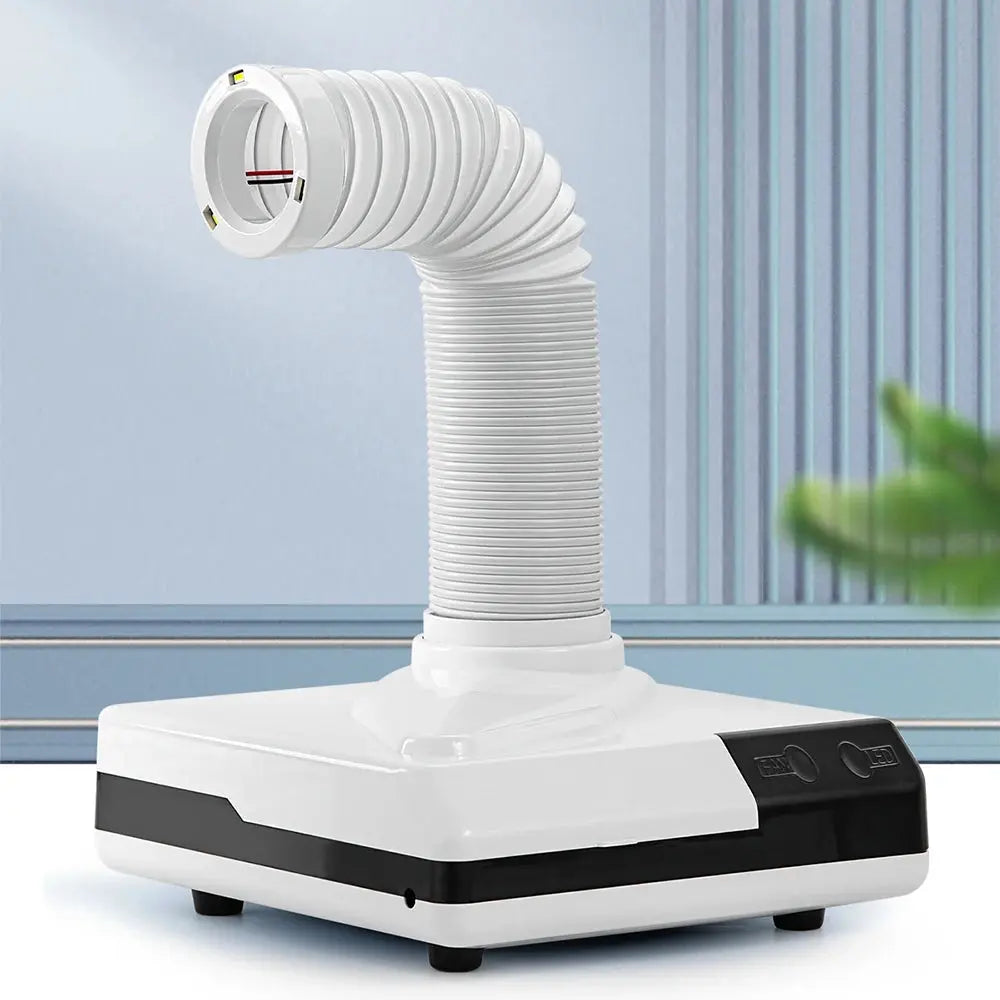Compact Dental Laboratory Dust Collector with LED Light Dentigear