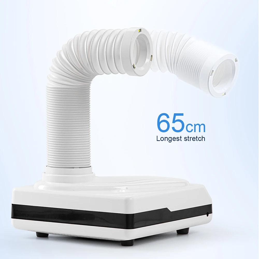 Kompakter Dental-Labor-Staubabsauger mit LED-Licht