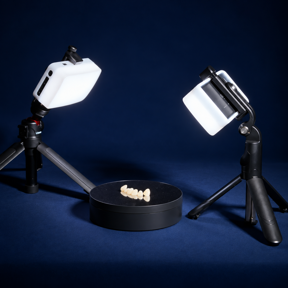 Kit mobile pour la macrophotographie dentaire et la photographie de sujets — ensemble d’objectif et d’éclairage pour smartphone destiné à la clinique
