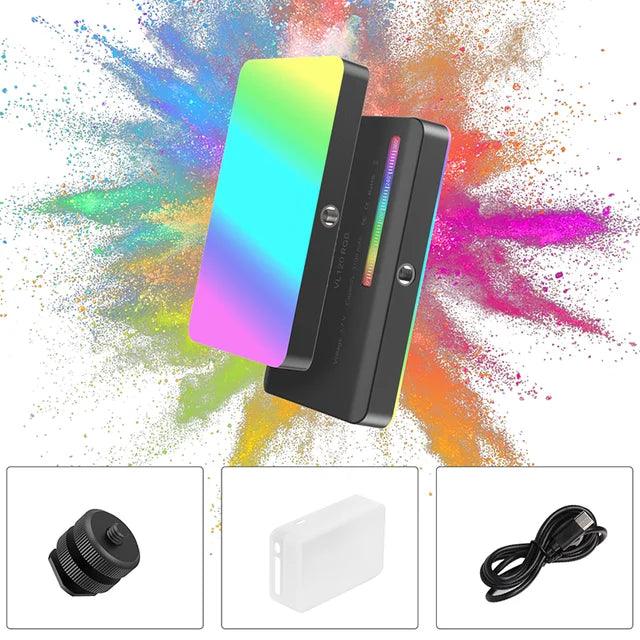 Luz de vídeo portátil para estudio fotográfico