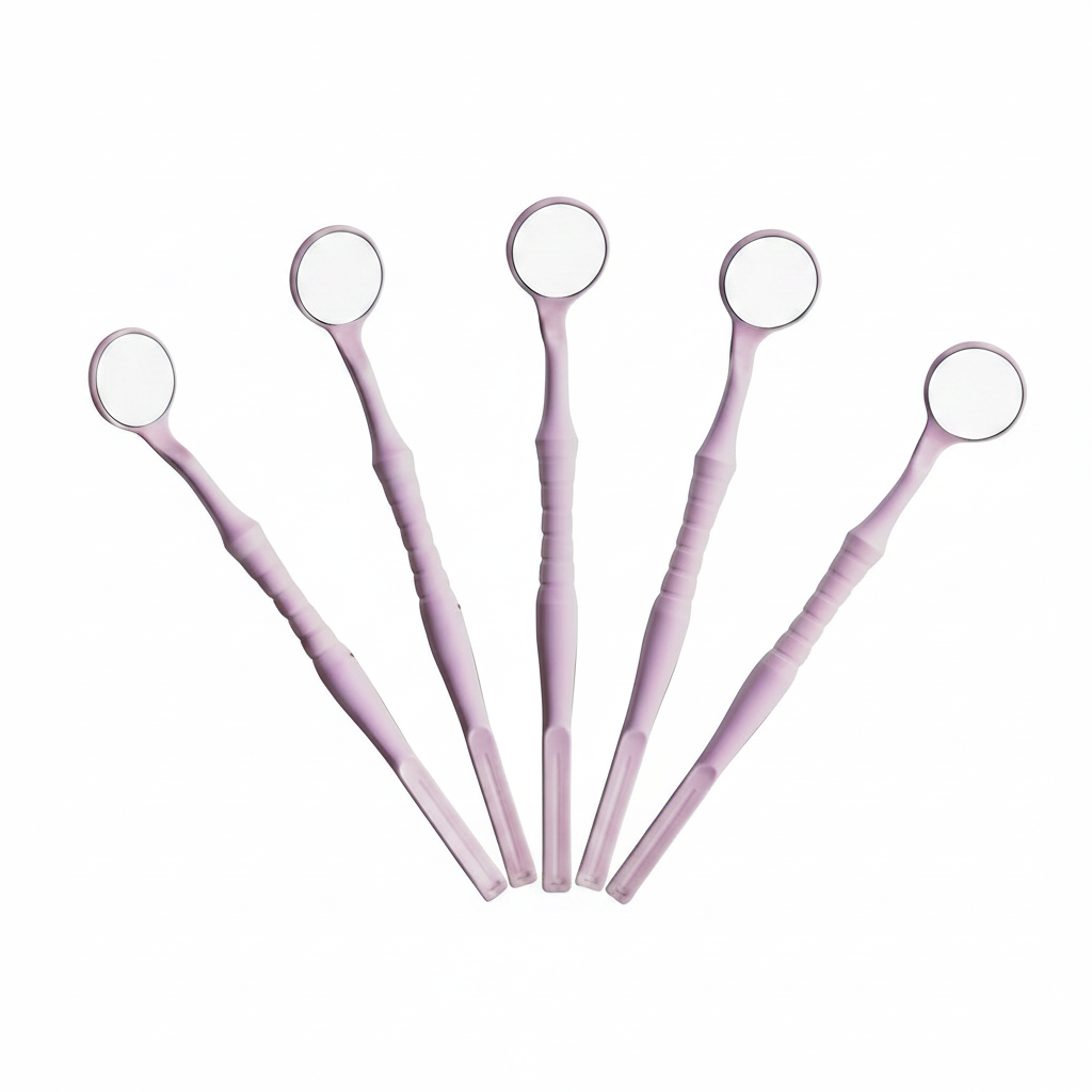 UltraClear Air Dental Mirror — Black Endo Line 24mm, 5 pcs