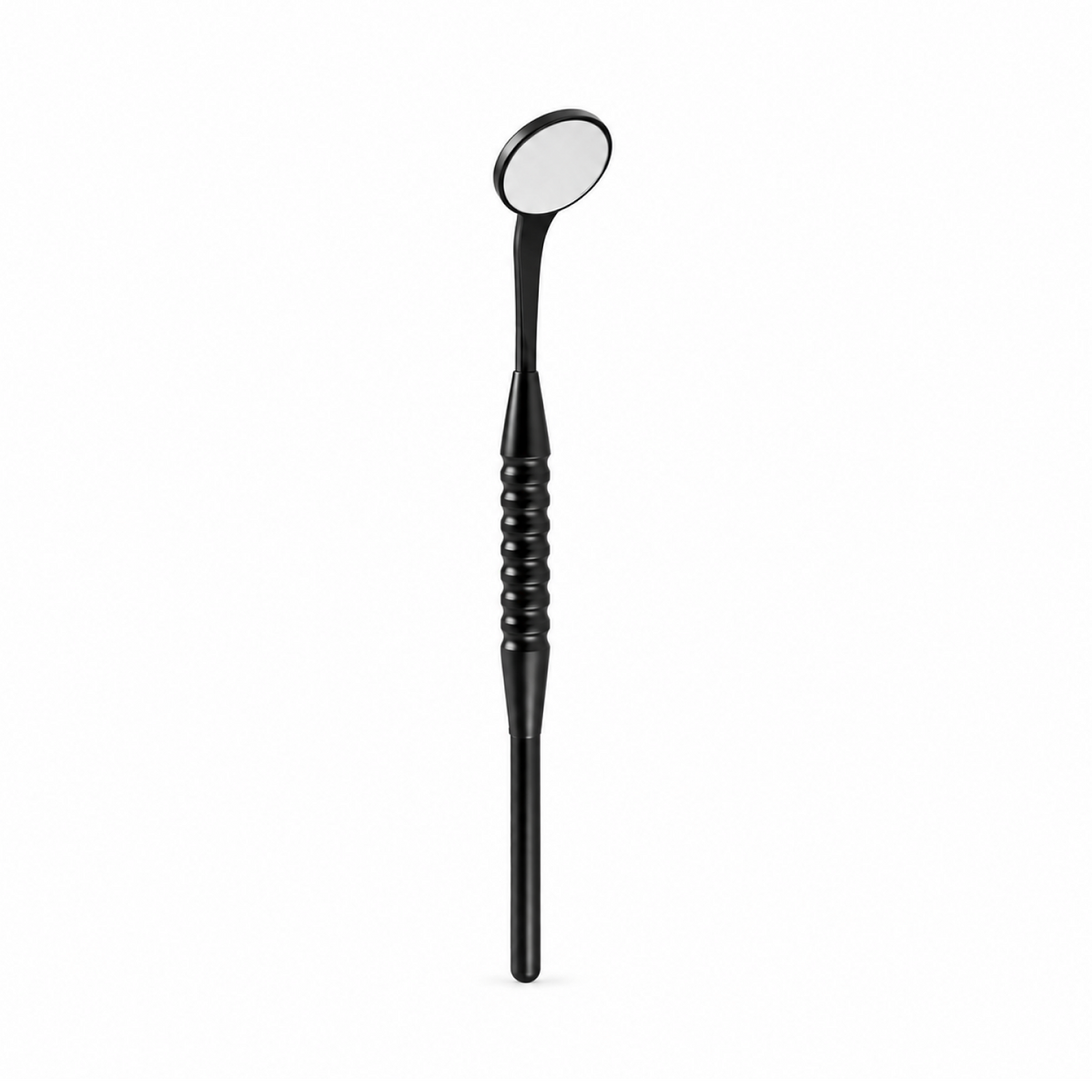 UltraClear Dental Photography Mirror 24 mm — Stainless Steel, Anti-Glare Matte Finish, Autoclavable, with Handle