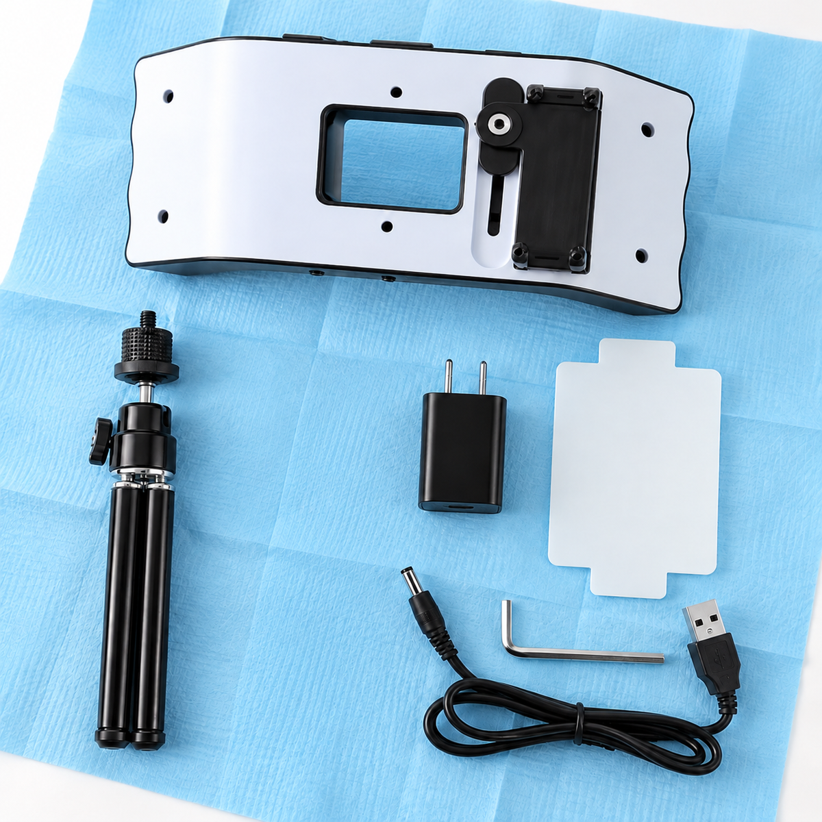 Ultra Light for Smartphone Dental Photography — 100 W, 128 LED Beads, 5500 K Daylight, 219 g