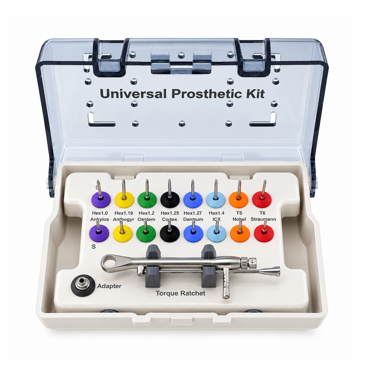 Universal Prosthetic Kit for Limited Spaces
