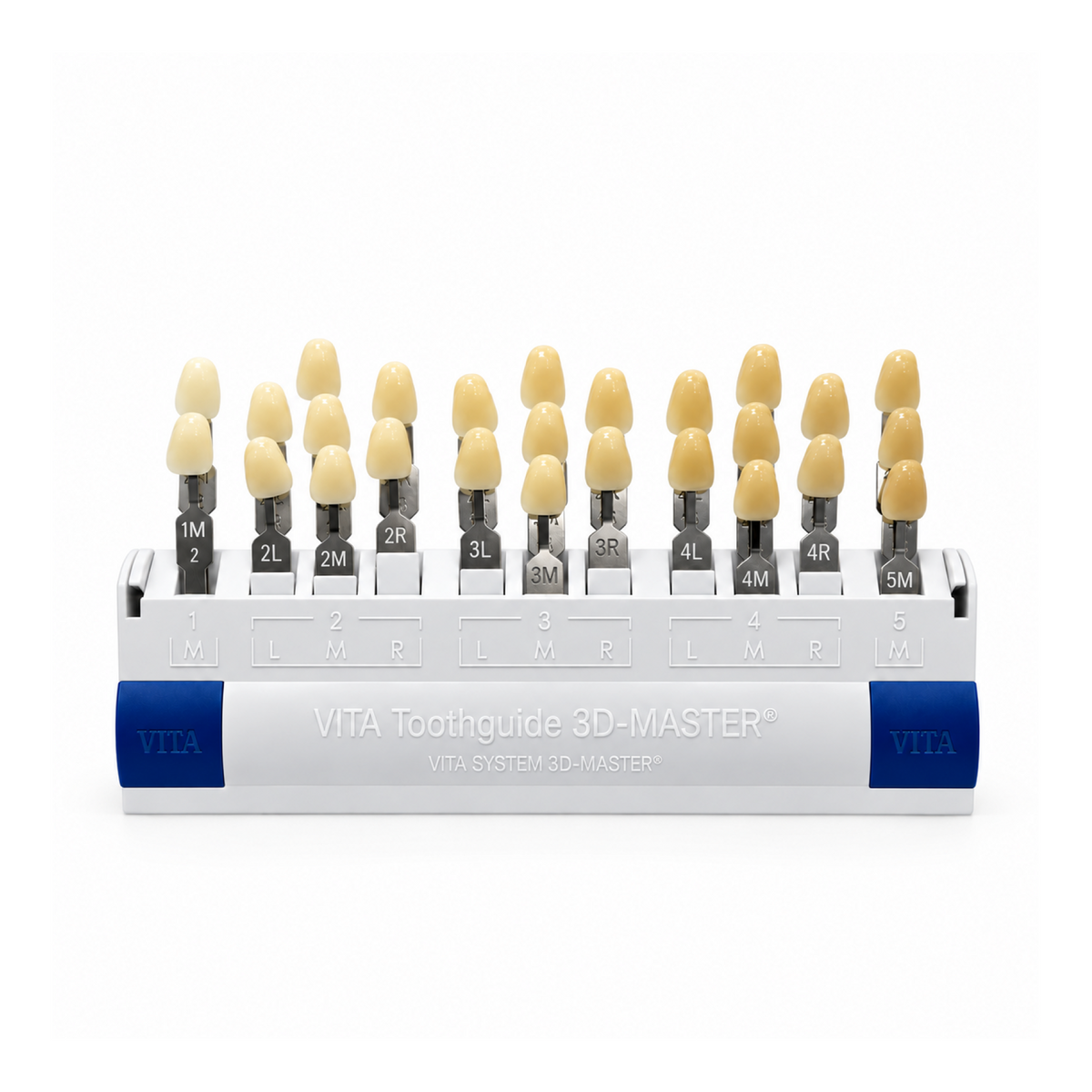 VITA Toothguide 3D-Master Shade Guide — 29 Shades Arranged by Value, Chroma and Hue