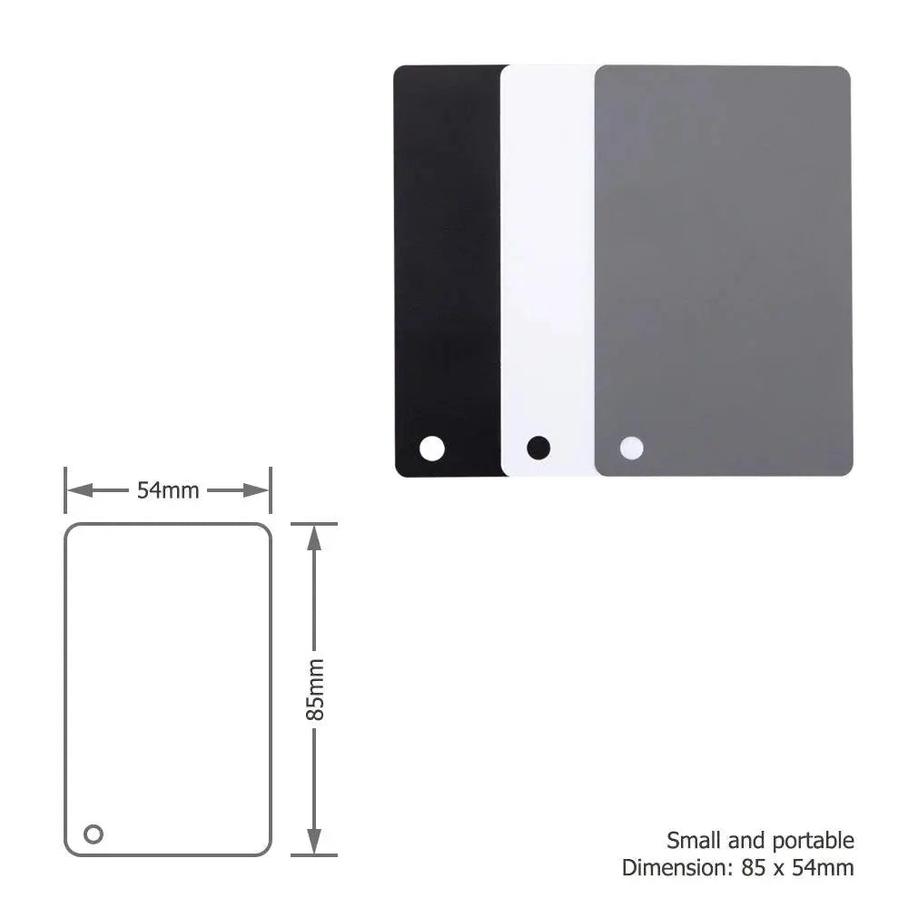 White Balance Card Set for Dental Photography Dentiphoto