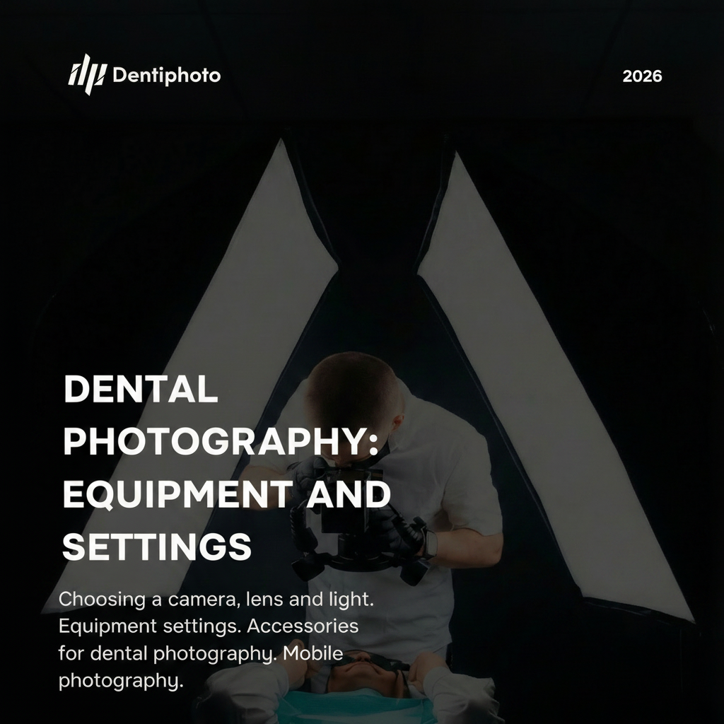 Guia: Equipamentos e acessórios de fotografia odontológica de A a Z (Português)