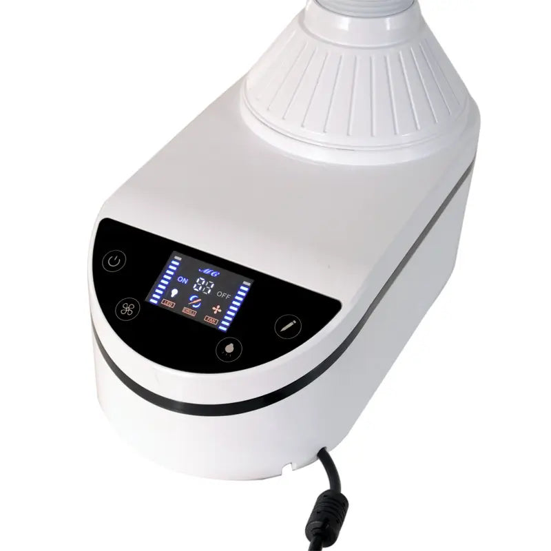 NEW! High-Power Compact Dental Laboratory Dust Collector with LED Light Dentiphoto