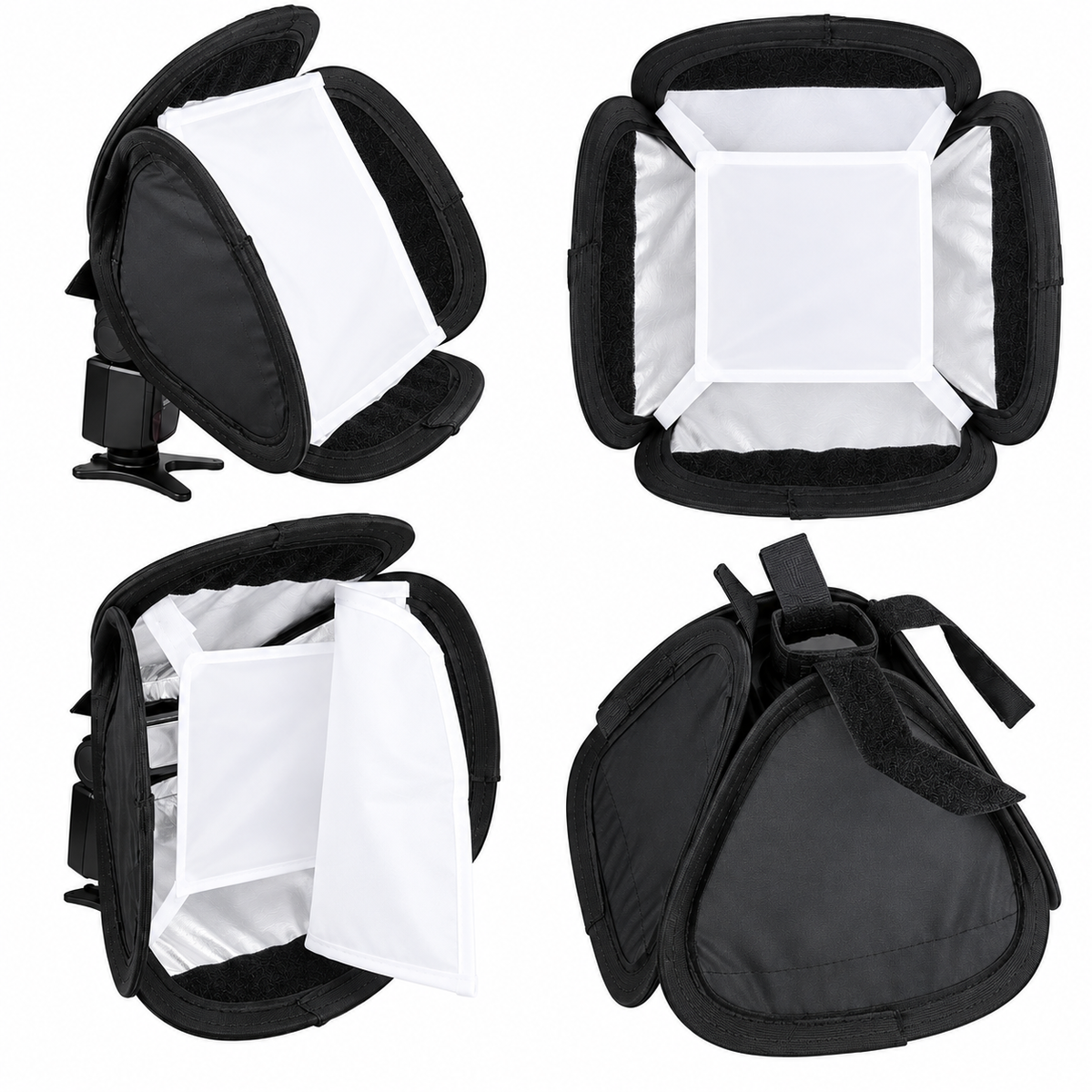 Flash Softbox 23 cm for Dental Photography — Speedlight Diffuser for Intraoral Images