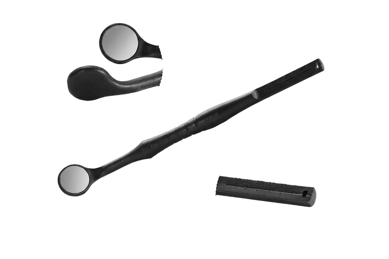 Endo Line UltraClear HD Dentalspiegel 24mm, 5 Stück