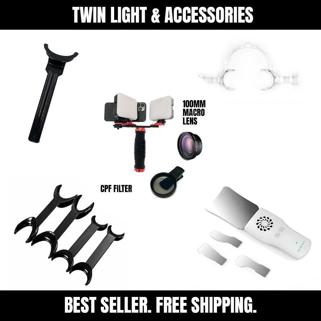 Hit! Mobile Twin Light For Dental Photography Twin Light Dentiphoto